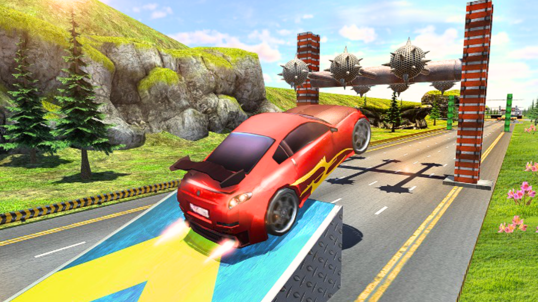 Car Wreck Simulator-Speed Bump - عکس بازی موبایلی اندروید