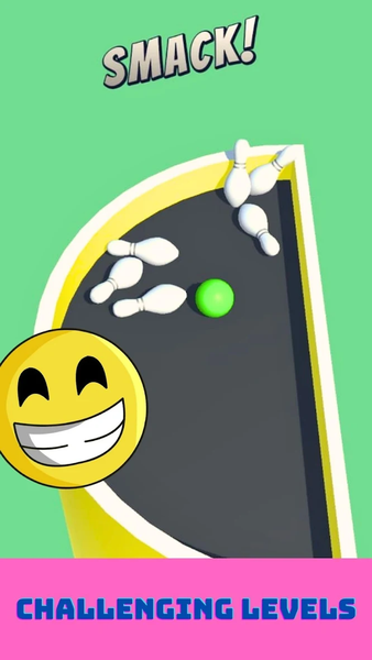 Mini Ten Pin Bowling Game - Image screenshot of android app