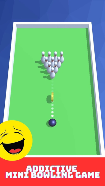 Mini Ten Pin Bowling Game - Image screenshot of android app