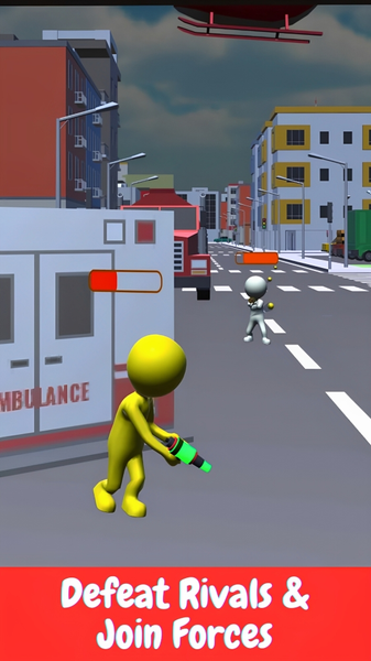 Paintball Hero- Shoot Paint - Gameplay image of android game