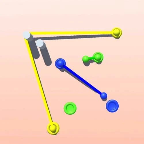 Twisted Tangle Knot ۳D Game - عکس برنامه موبایلی اندروید