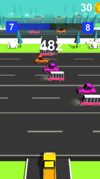 Traffic Road Cross Fun Game - عکس بازی موبایلی اندروید