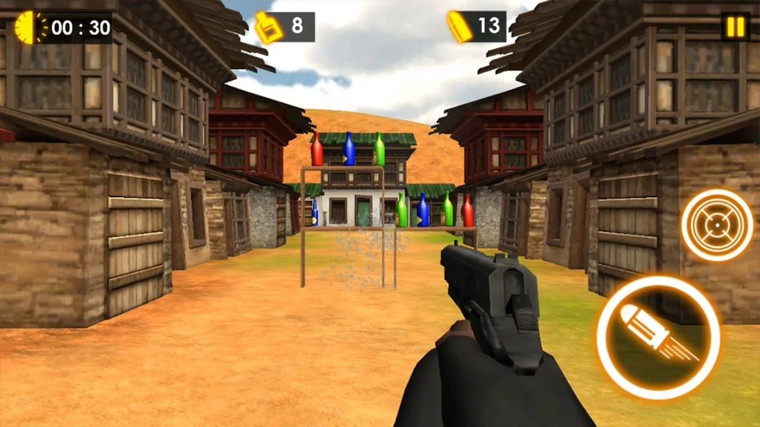 Bottle Shooting- Gun Target - عکس بازی موبایلی اندروید