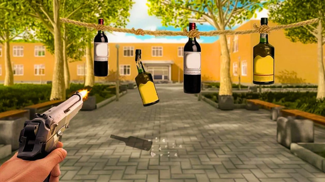 Bottle Shooting- Gun Target - عکس بازی موبایلی اندروید
