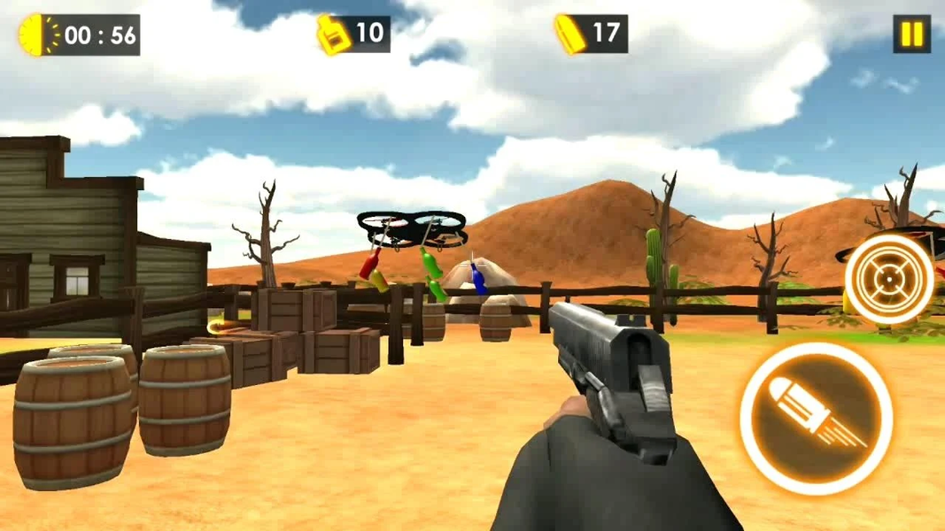 Bottle Shooting- Gun Target - عکس بازی موبایلی اندروید