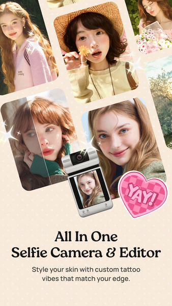 Zelify: Beauty Cam & Makeup - عکس برنامه موبایلی اندروید