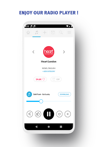 Radio UK - Radio FM Online - Image screenshot of android app