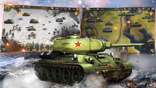 World War 2:WW2 Strategy Games - Gameplay image of android game