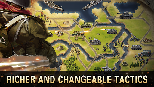 World War 2:WW2 Strategy Games - Gameplay image of android game