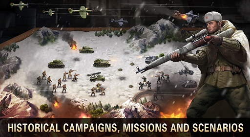 World War 2:WW2 Strategy Games - Gameplay image of android game