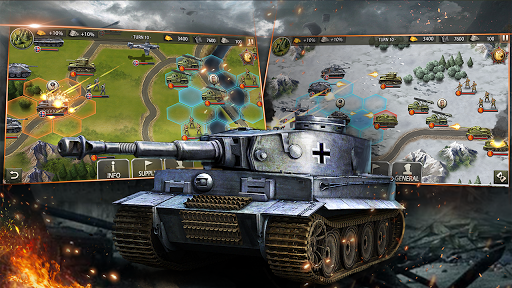 World War 2:WW2 Strategy Games - Gameplay image of android game