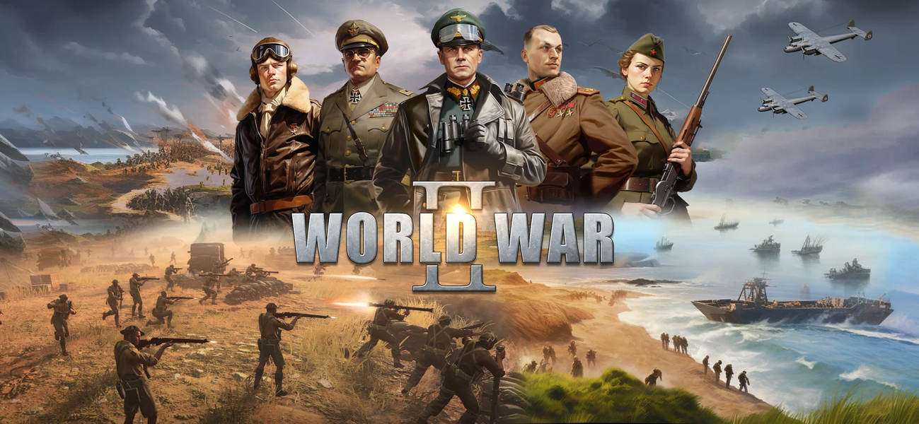 Grand War: WW2 Strategy Games - Gameplay image of android game