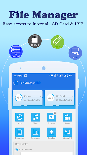 File Manager Explorer 2020 : File Browser - Image screenshot of android app