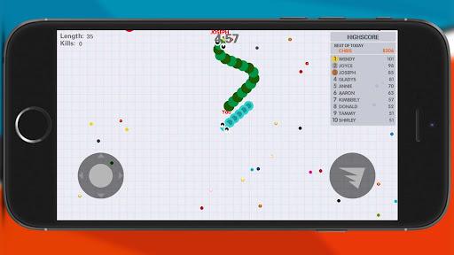 Minhoca Snake Games: Worm Zone - عکس بازی موبایلی اندروید