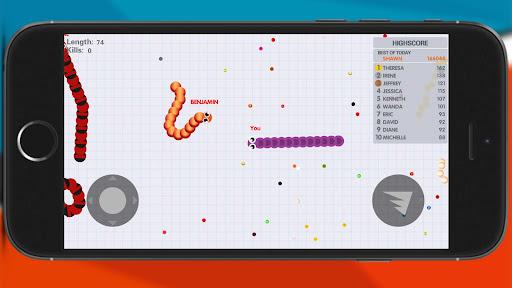 Minhoca Snake Games: Worm Zone - عکس بازی موبایلی اندروید