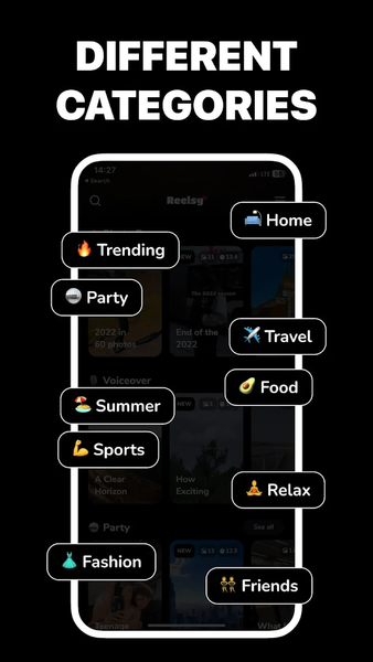 Reelsy Reel Maker Video Editor - Image screenshot of android app