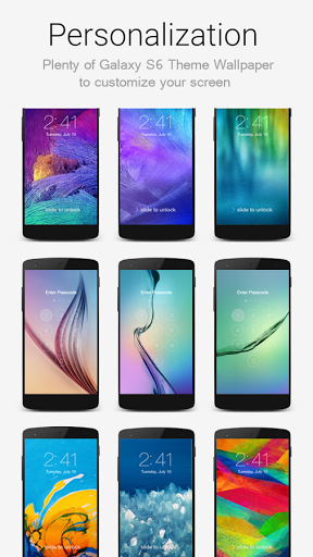 WoW Galaxy Lock Screen - Image screenshot of android app