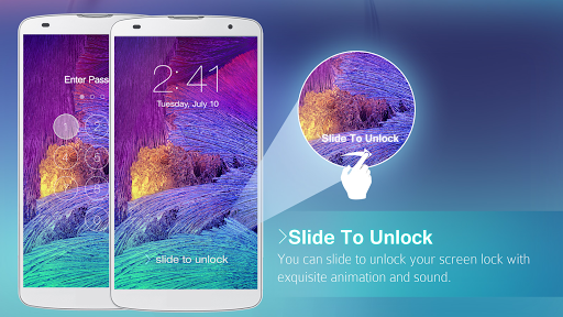 WoW Galaxy Lock Screen - Image screenshot of android app