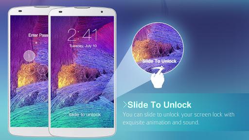 WoW Galaxy Lock Screen - Image screenshot of android app