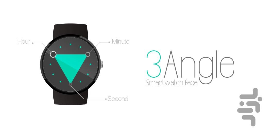 3Angle Watch Face - عکس برنامه موبایلی اندروید