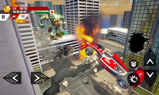 Formula Car Robot Transforming Games: Robot Car - Image screenshot of android app
