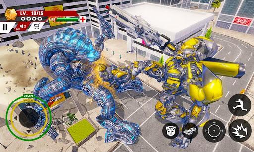 Formula Car Robot Transforming Games: Robot Car - Image screenshot of android app