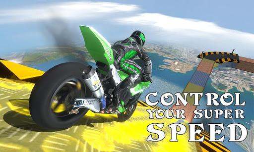 Mega GT Ramp Motorbike Stunts Moto Rider - Image screenshot of android app