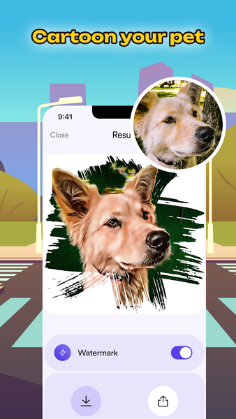 Cartoon Photo∙Toon Yourself AI - Image screenshot of android app