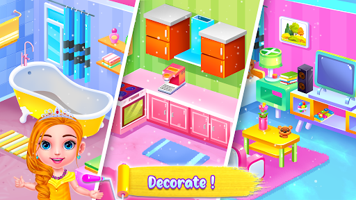 Princess Doll House Cleaning - عکس برنامه موبایلی اندروید