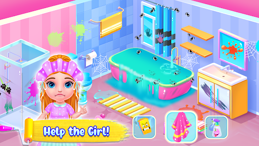Princess Doll House Cleaning - عکس برنامه موبایلی اندروید