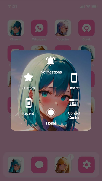 Wow Anime Angel Icon Pack - عکس برنامه موبایلی اندروید