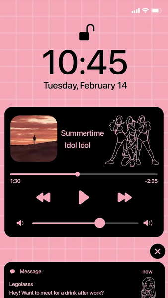 Wow Born Pink Theme, Icon Pack - Image screenshot of android app