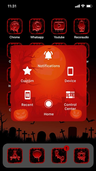Wow Blood Halloween - Image screenshot of android app