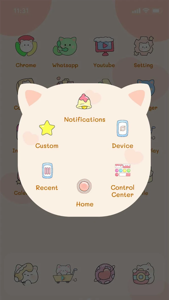Wow Jazzy Cat Icon Pack - Image screenshot of android app