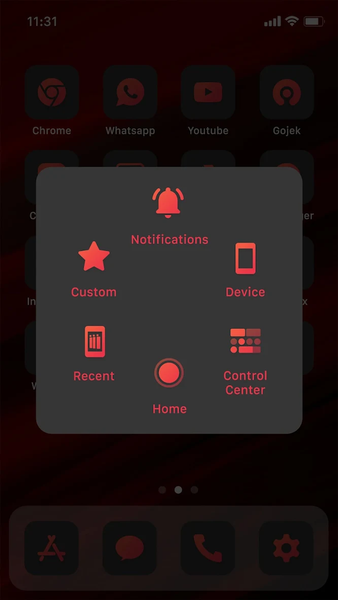 Wow Cherry Dark - Icon Pack - عکس برنامه موبایلی اندروید