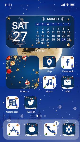 Wow Christmas Party Theme - Image screenshot of android app