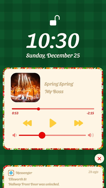 Wow Christmas Patterns Theme - Image screenshot of android app