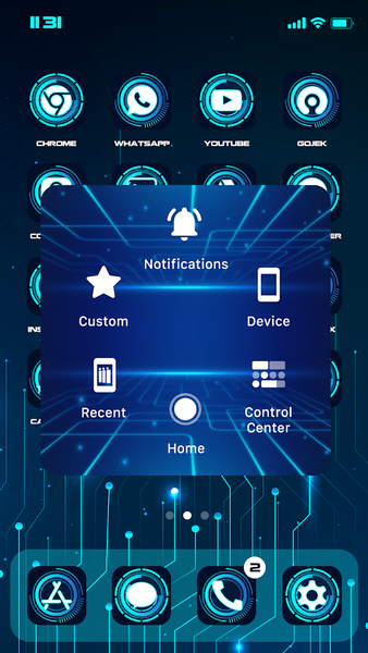 Wow Technology Icon Pack - Image screenshot of android app