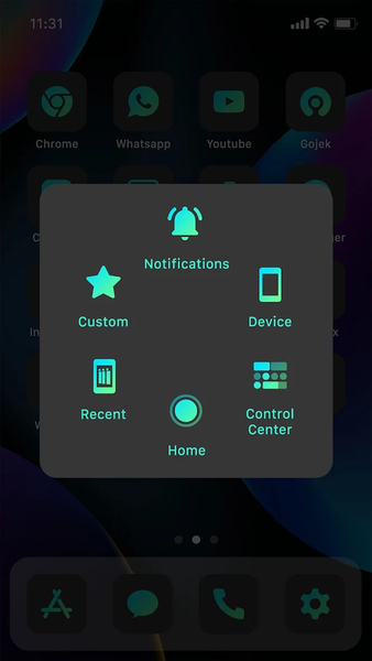 Wow Chocomint Theme, Icon Pack - Image screenshot of android app