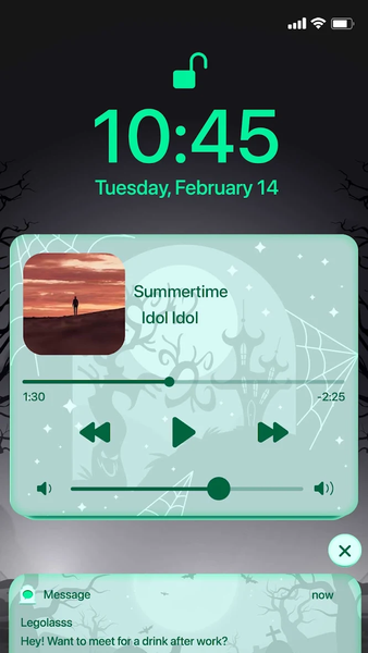 Wow Dark Halloween Theme - Image screenshot of android app