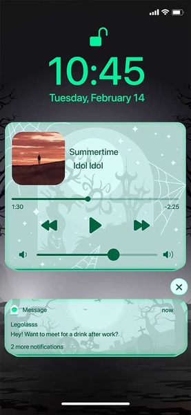 Wow Dark Halloween Theme - Image screenshot of android app