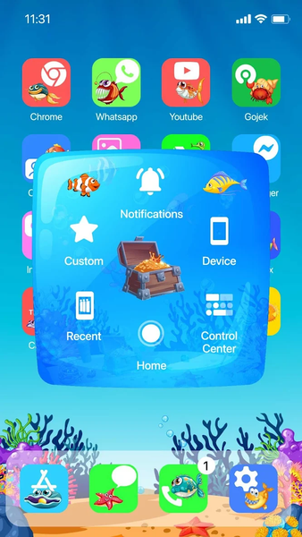 Wow Fish Game - Icon Pack - عکس برنامه موبایلی اندروید