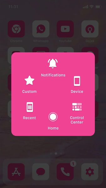 Wow Fuscia White - Icon Pack - Image screenshot of android app