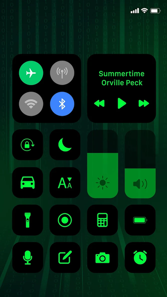 Wow Green Black - Icon Pack - Image screenshot of android app