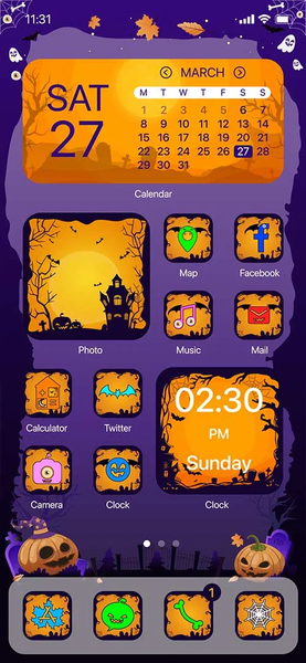 Wow Color Halloween - عکس برنامه موبایلی اندروید