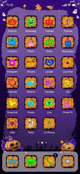 Wow Color Halloween - عکس برنامه موبایلی اندروید