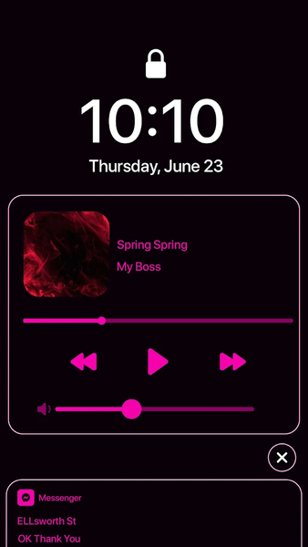 Wow Pink Neon Theme, Icon Pack - عکس برنامه موبایلی اندروید