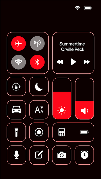 Wow Red Neon Theme - Icon Pack - Image screenshot of android app