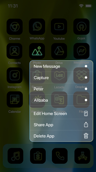 Wow Solitude Theme - Icon Pack - Image screenshot of android app