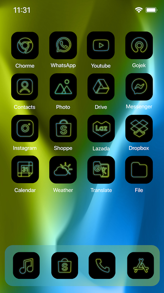 Wow Solitude Theme - Icon Pack - Image screenshot of android app